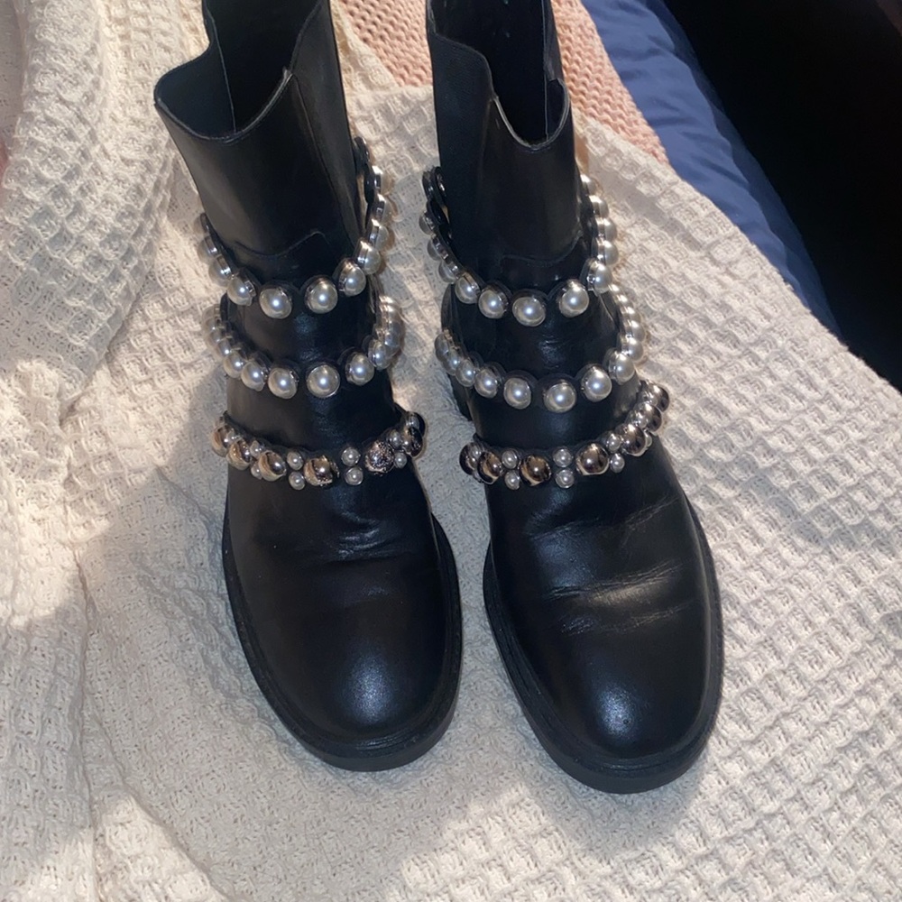 Zara combat boots